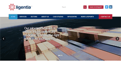 Desktop Screenshot of ligentia.com